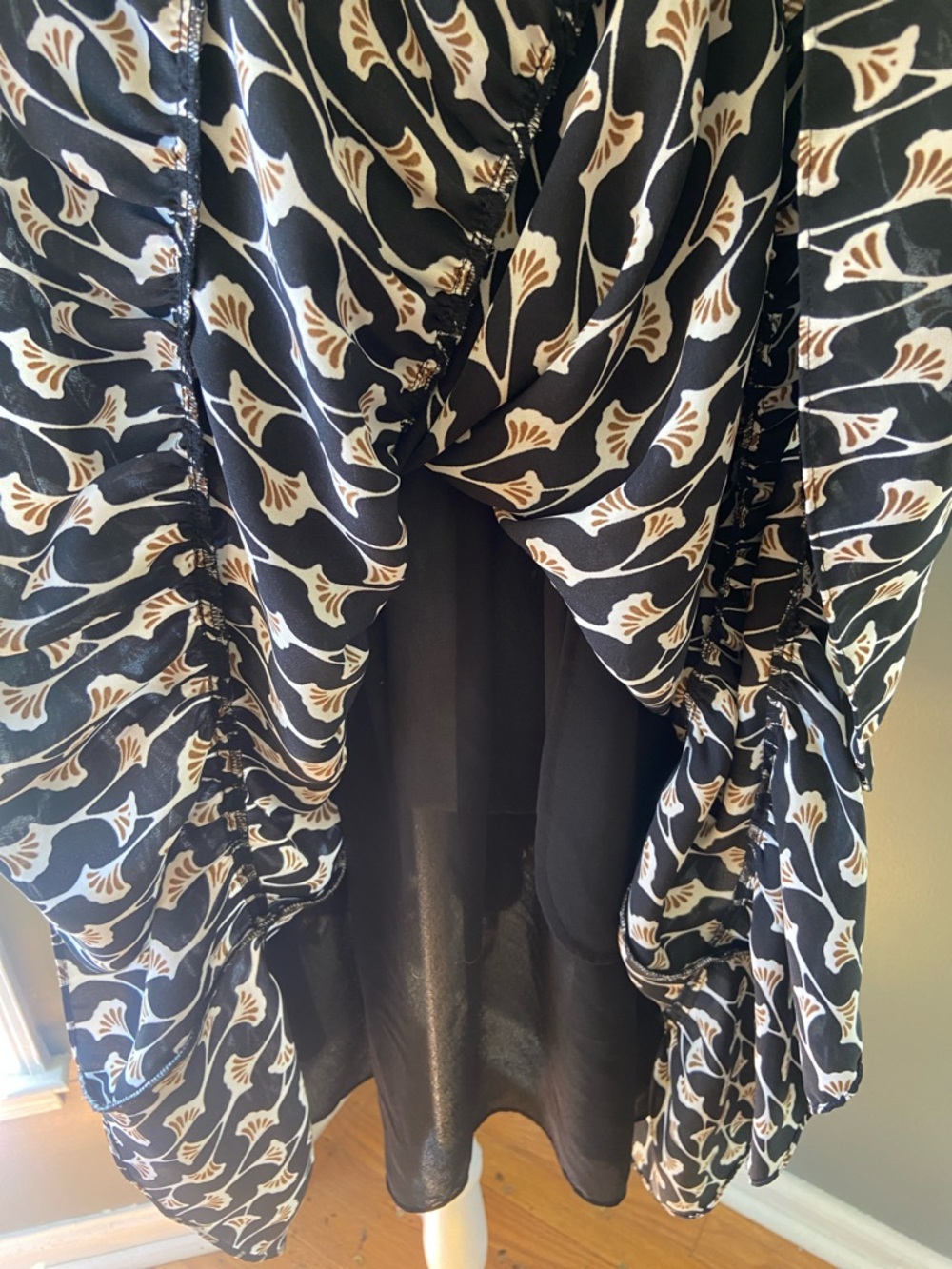 ME+EM Ginkgo Leaf Swing Dress - Picture 9 of 14